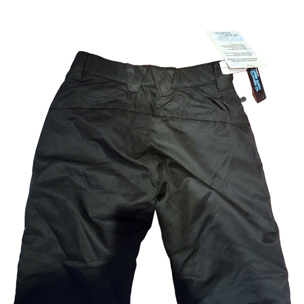 Ocean and Earth Womens Black Snowboard Ski Fleece Lined Pants XS - Picture 4 of 10